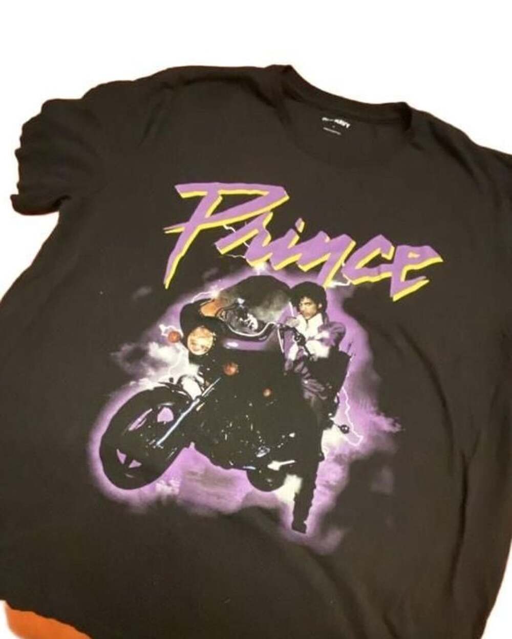 Purple Rain T-Shirt ( Old Navy) Short Sleeve Cotton (L)